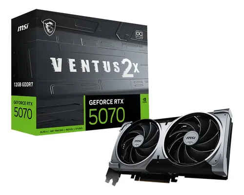 Placa De Video Geforce Rtx 5070 12gb Msi Ventus 2x Oc 2 thumbnail