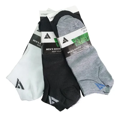 12 Soquetes Medias Unisex Docena Talle Adultos X Mayor thumbnail