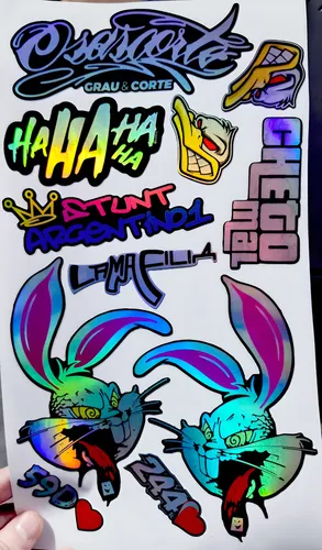 Kit Calco Vinilo Tornasolado1 Auto/moto/bici thumbnail