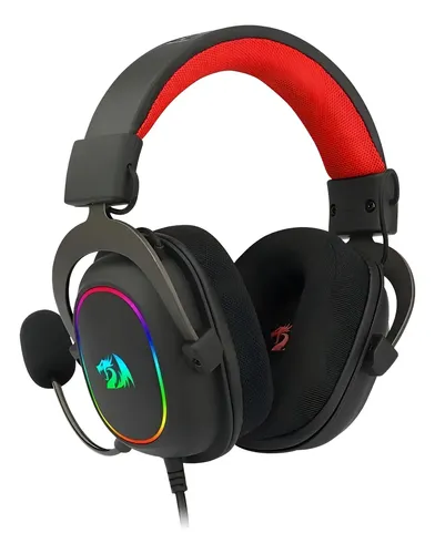 Audifono Gamer Redragon Zeus X H510 Rgb Black Color Negro thumbnail