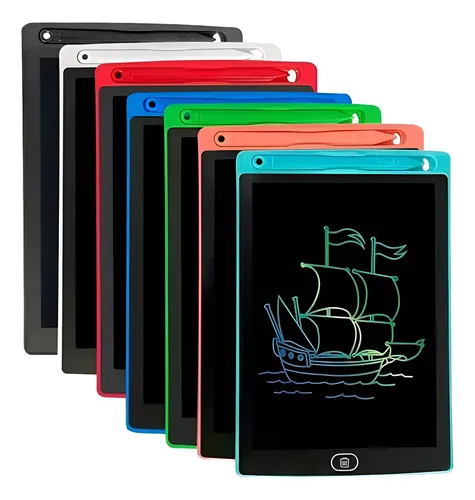 Set X 12 Pizarras Mágicas X Mayor Trazo Multicolor Mayorista Surtido thumbnail