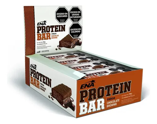 Protein Bar Ena Sport X16 Unidades Barra De Proteina Chocolate thumbnail