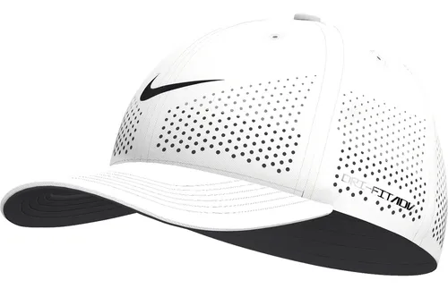 Gorra Nike Dri-fit Adv Rise Fb5633-100 Color Blanco Talle S Perforado thumbnail