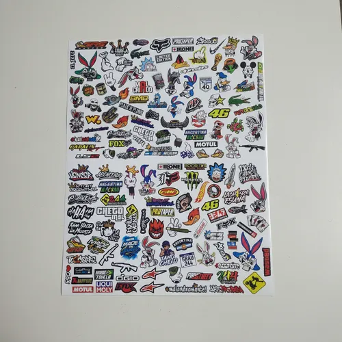 Pack X150 Calcomanias De Vinilo Calidad Uv Stunt Argentino1 thumbnail