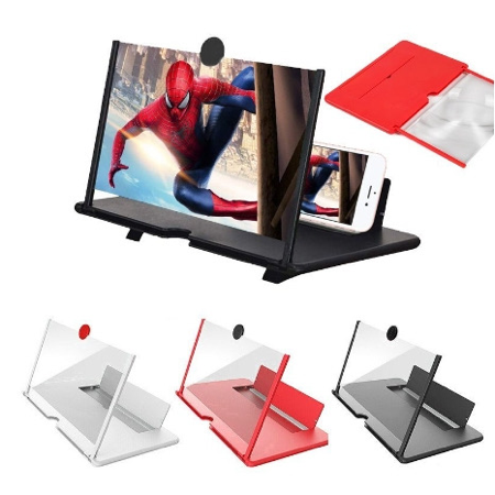 Amplificador De Imagem Tela Telefone  12 polegadas Celular Amplificador De Imagem Tela Ultra Clara Luz Anti Azul thumbnail