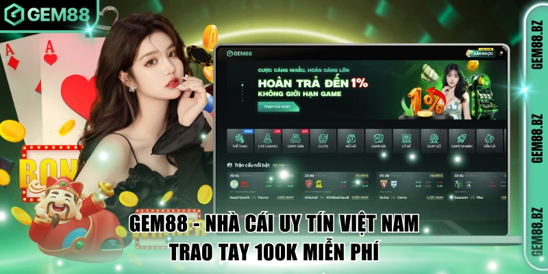 GEM88 - GEM88.COM| Trang Nhà Cái GEM 88 Chính Thức - Tặng 88K thumbnail