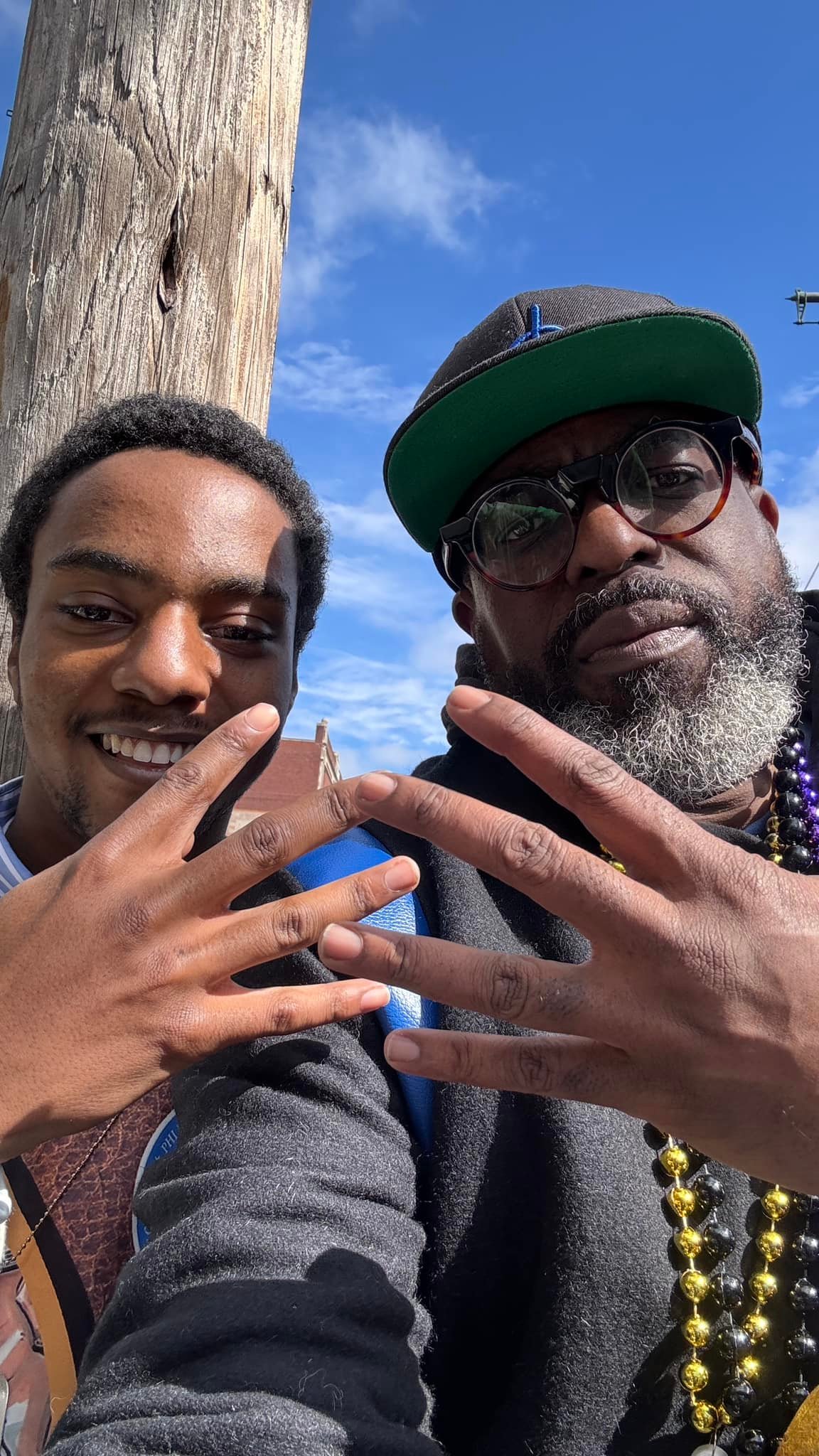 Shout the Bros of Theta Beta Sigma for hosting me at my first New Orleans Mardi Gras... Bro Rufus Davison Sr. You was no