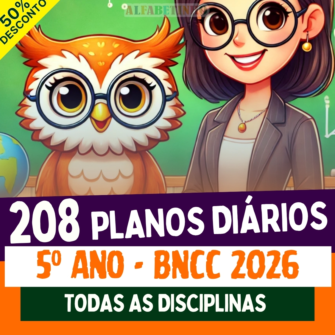 PLANOS DIÁRIOS - 5º ANO FUNDAMENTAL - BNCC 2026 thumbnail