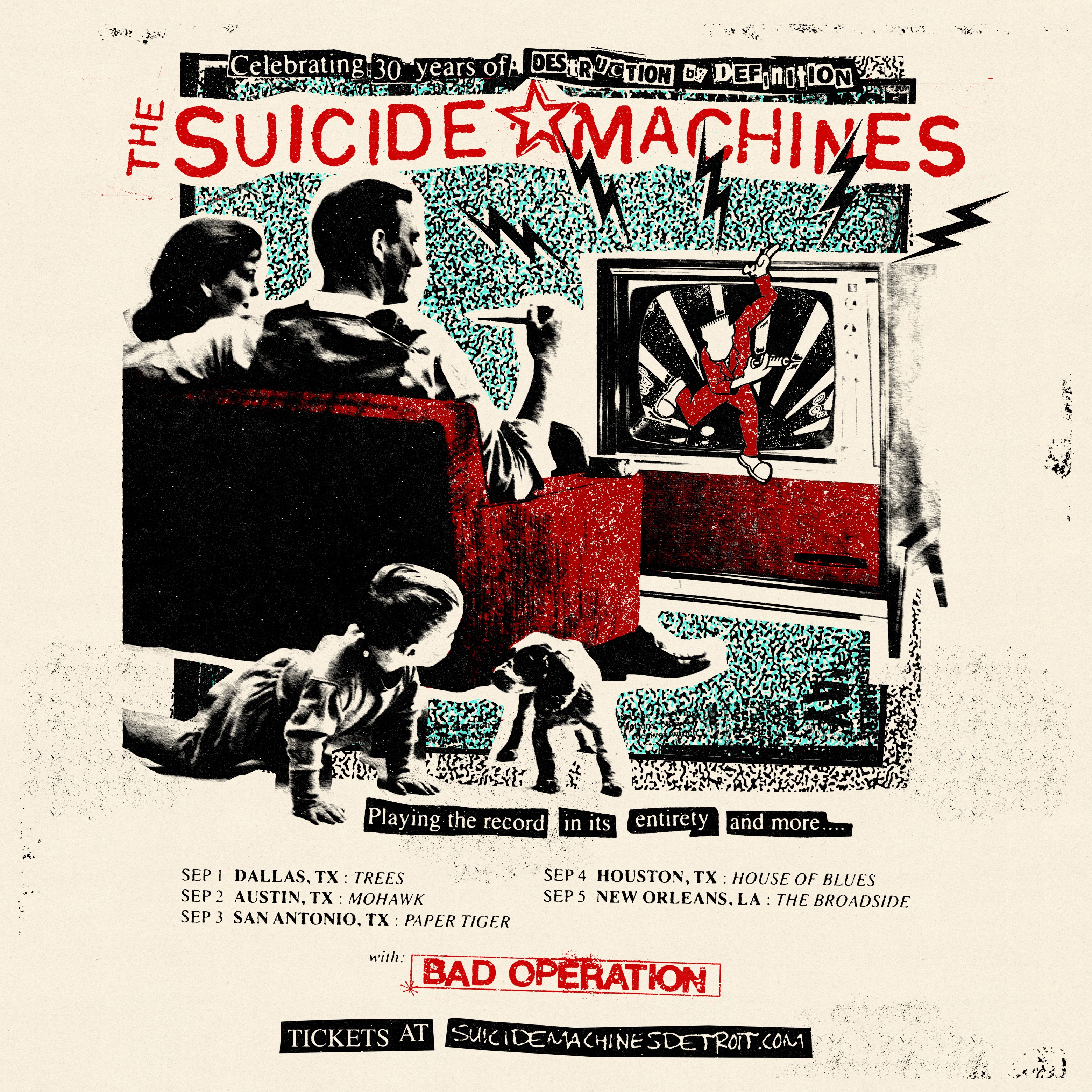AUSTIN, TX - 9/2 - MOHAWK w/ THE SUICIDE MACHINES thumbnail
