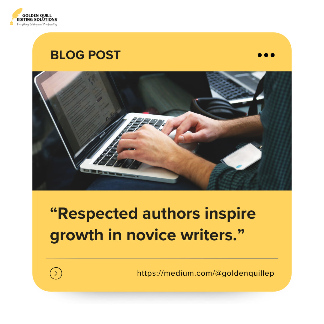 Respected authors inspire growth in novice writers. thumbnail