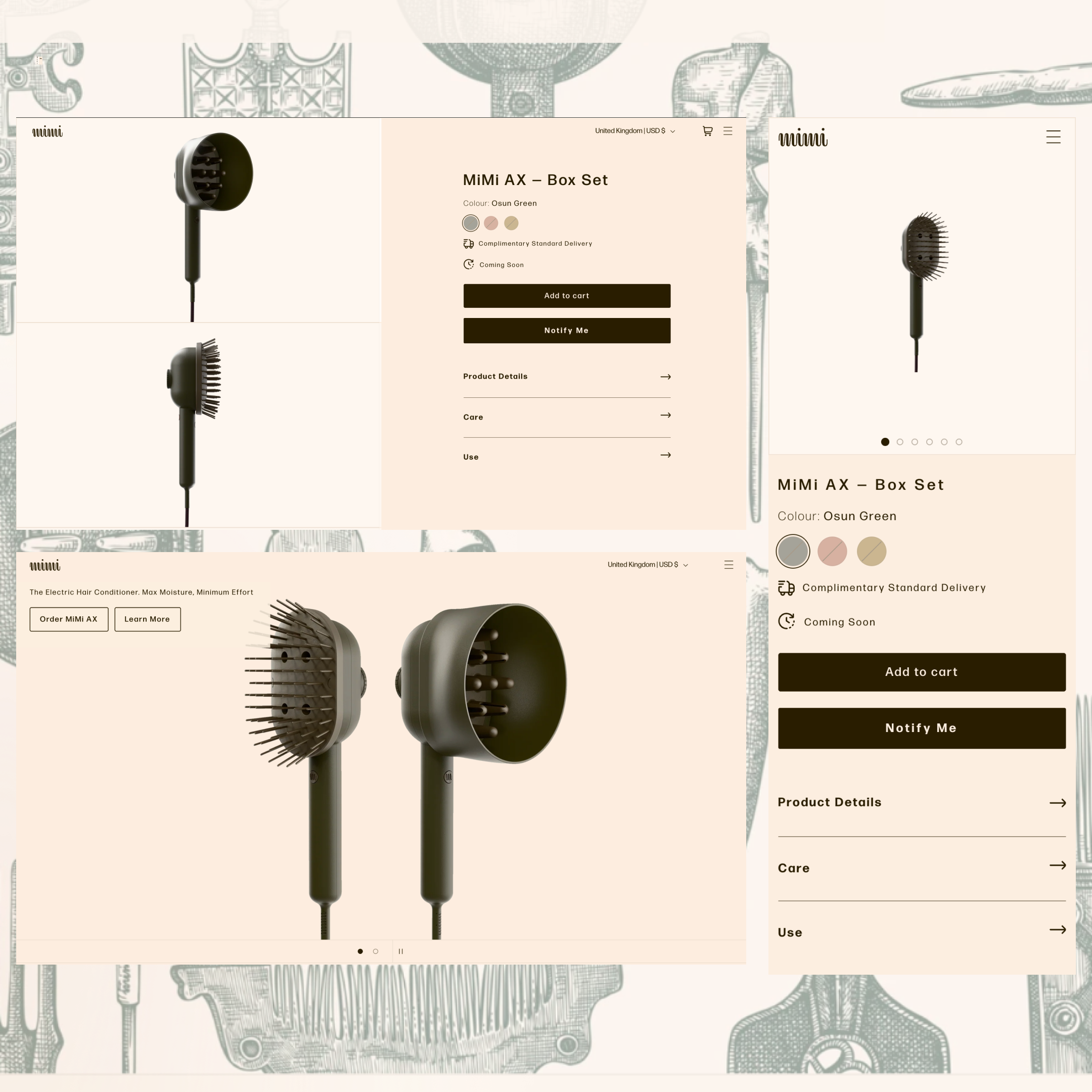 MIMI HYDRATION - SHOPIFY WEBSITE thumbnail