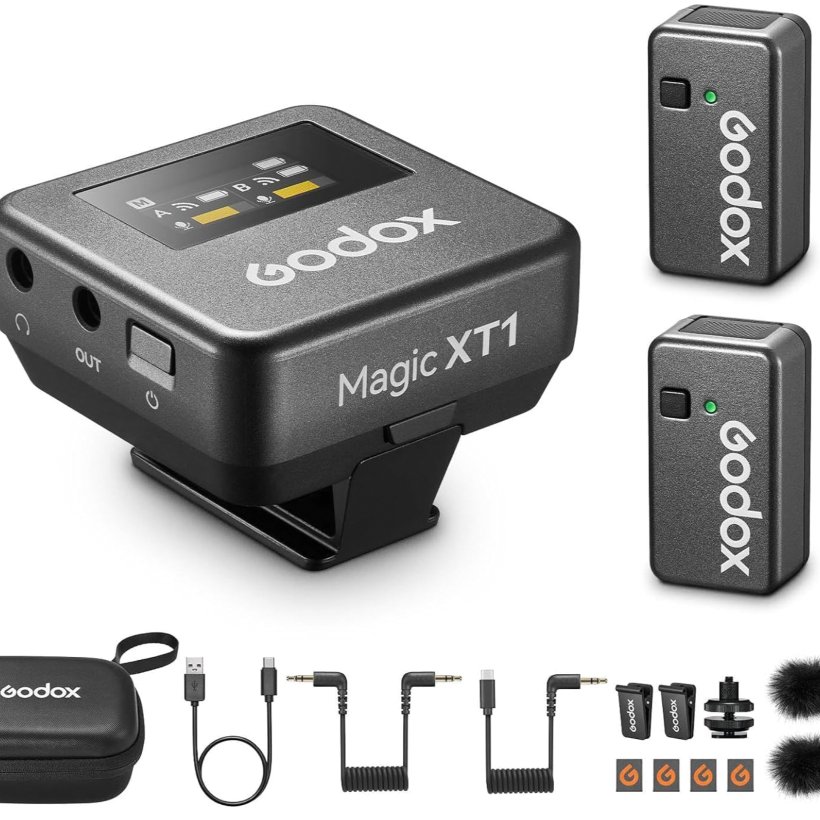 GODOX Magic XT1 Touchscreen Wireless Lavalier Microphone thumbnail