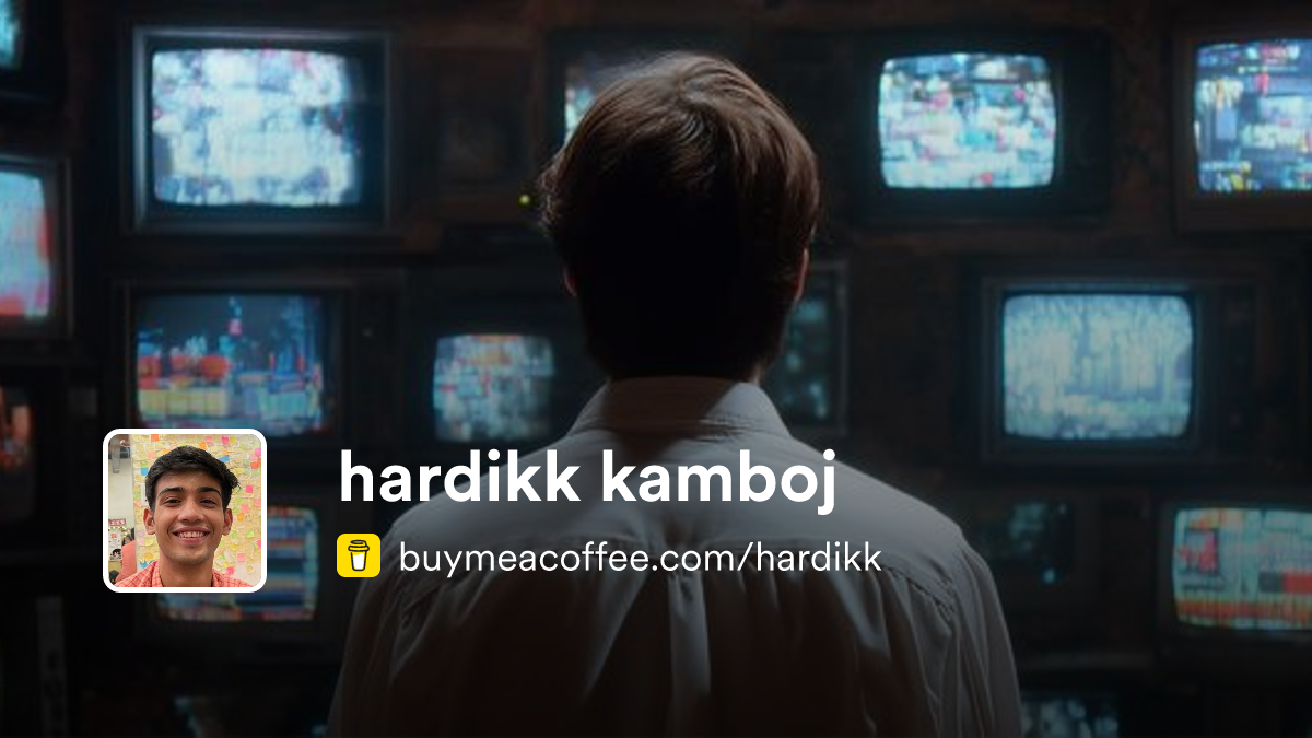hardikk kamboj : I build cool projects on the internet. thumbnail