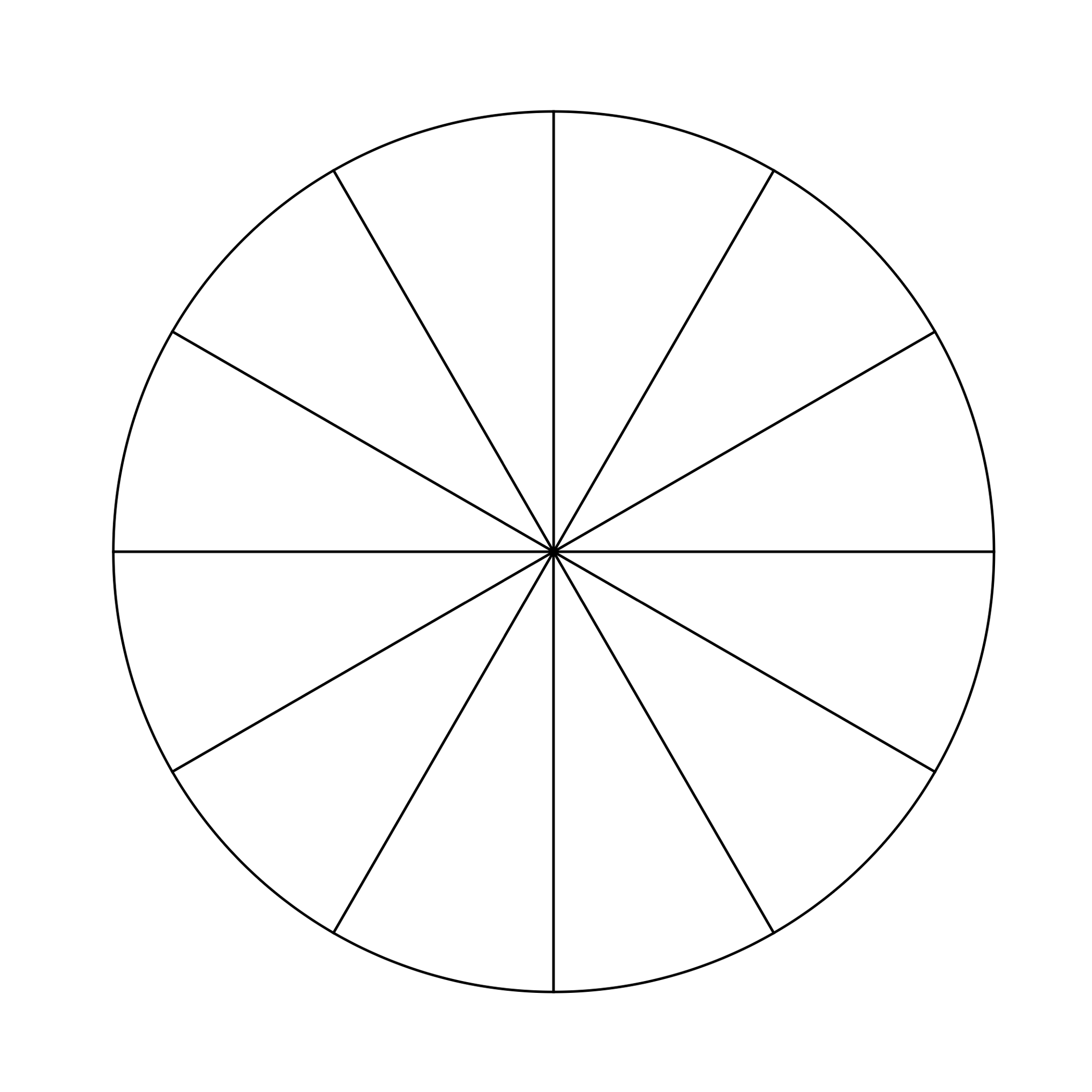 Free Color Wheel Template thumbnail