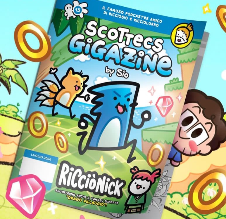 Il mio fumetto: Scottecs Gigazine 13 - Ricciònick thumbnail