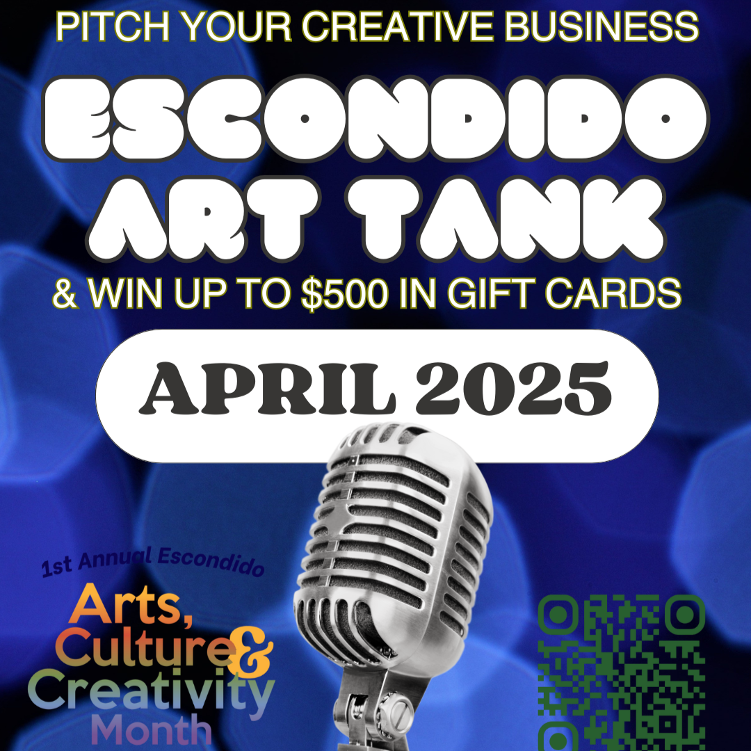 Register for FREE WORKSHOPS - ESCONDIDO ART TANK - APRIL 2025 thumbnail