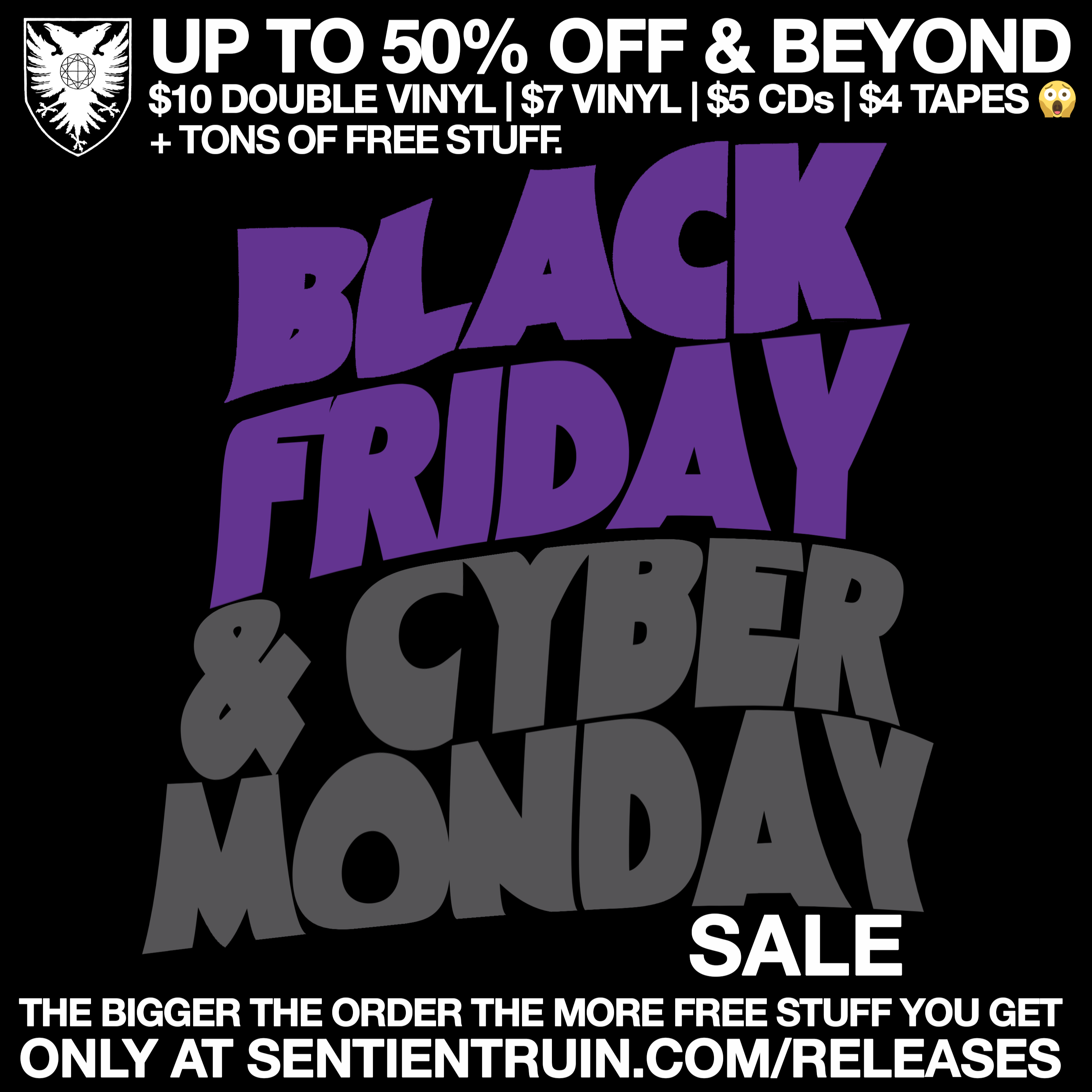 2024 BLACK FRIDAY / CYBER MONDAY SALE - SHOP HERE thumbnail