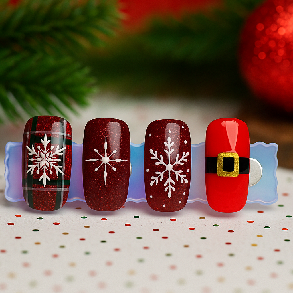 Decorações de Natal Nail Art Unhas natalinas - Graziely Priscila Coelho | Hotmart thumbnail