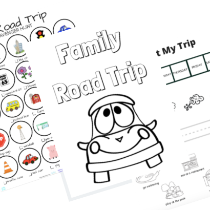 Road Trip Activity Packet (Ages 3-5) thumbnail