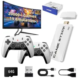 2025 NOVO Vídeo Game Stick M15 Pro 4k 64gb Hdmi Com 2 Controles Se Fio  20mil Jogos - TikTok Shop thumbnail