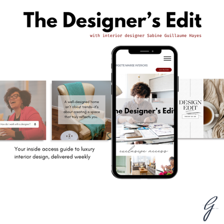 The Designer's Edit | Sabine Hayes | Substack thumbnail