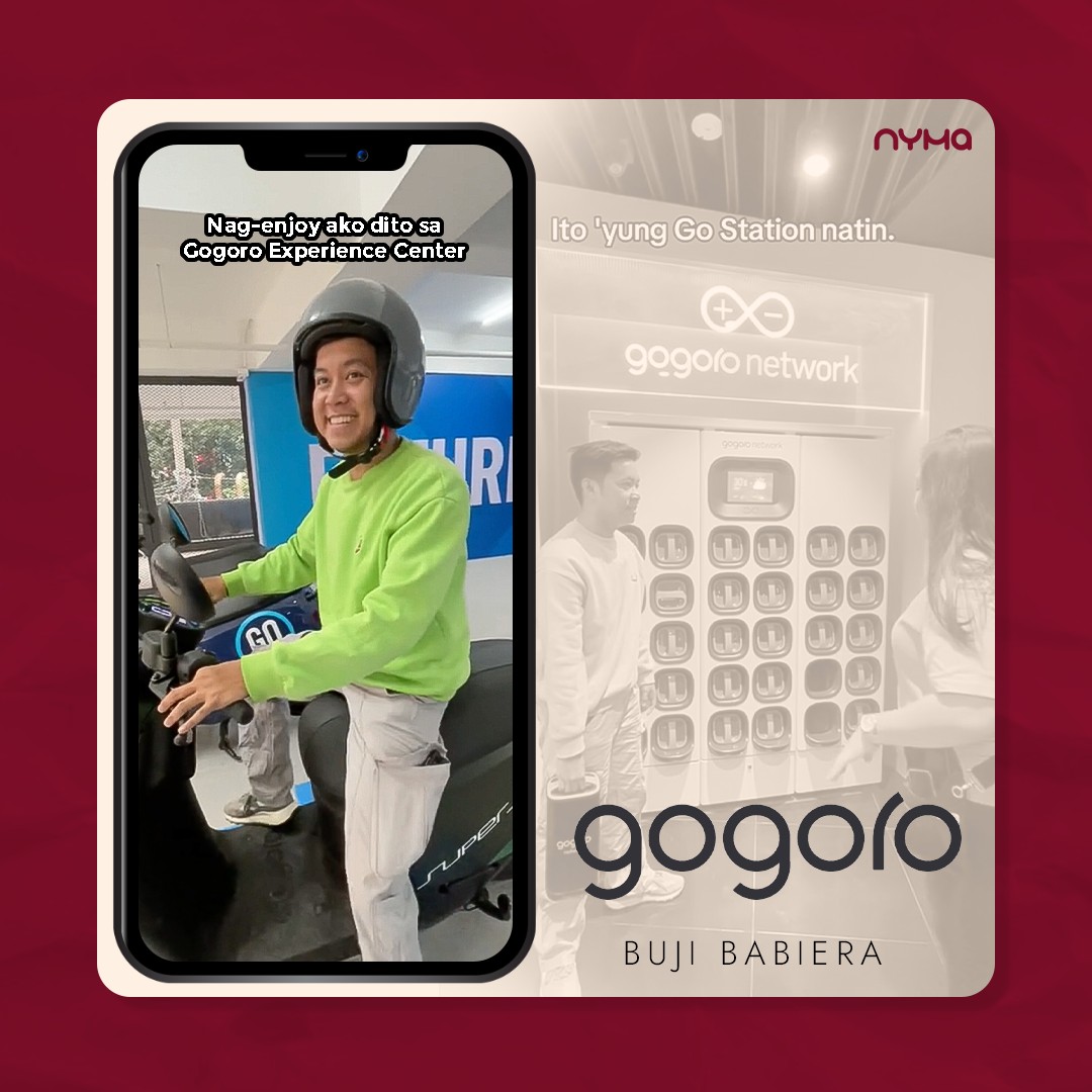 @bujibabiera for @gogoro_ph 🛵⚡

Link to Buji's reel here: https://tinyurl.com/ycxkm6dh