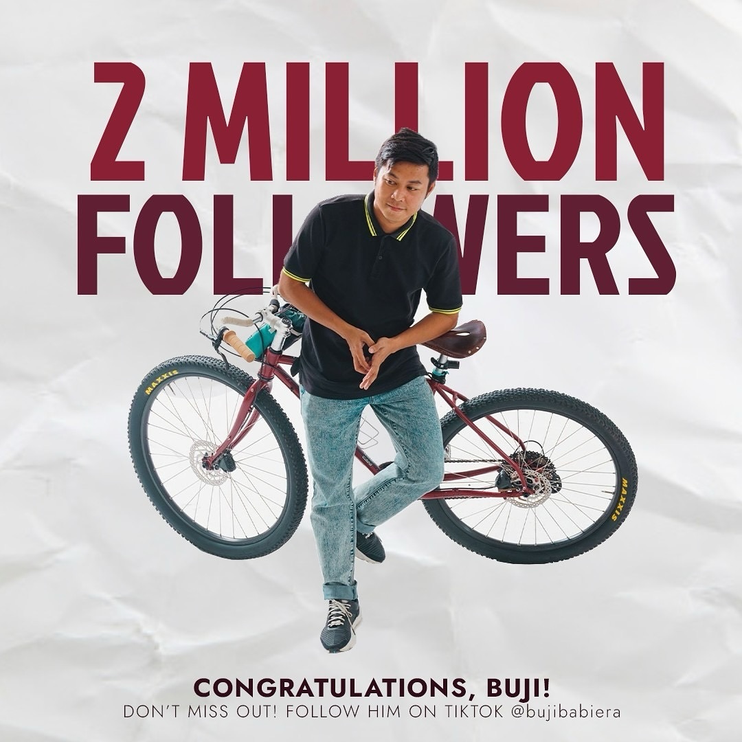 𝐂𝐨𝐧𝐠𝐫𝐚𝐭𝐮𝐥𝐚𝐭𝐢𝐨𝐧𝐬 @bujibabiera for reaching 𝟮𝗠 𝗧𝗶𝗸𝗧𝗼𝗸 𝗳𝗼𝗹𝗹𝗼𝘄𝗲𝗿𝘀! 🐥👏🎉