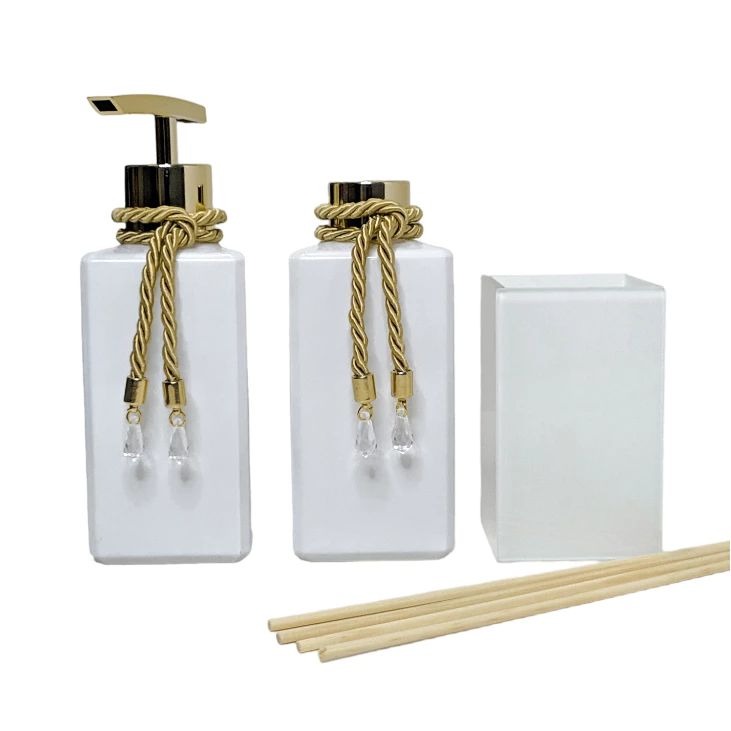 Kit Lavabo Banheiro Branco thumbnail