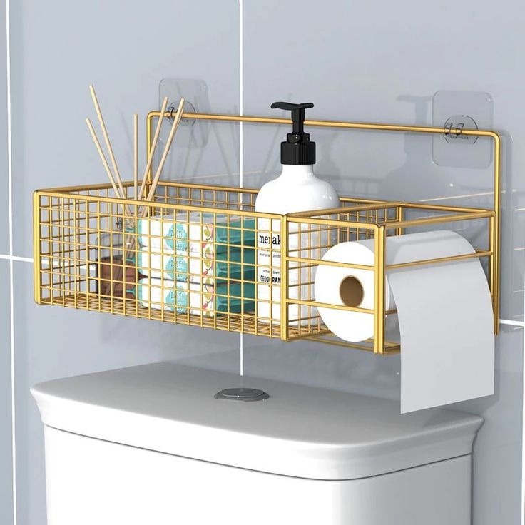 Organizador para banheiro - com divisória para papel thumbnail