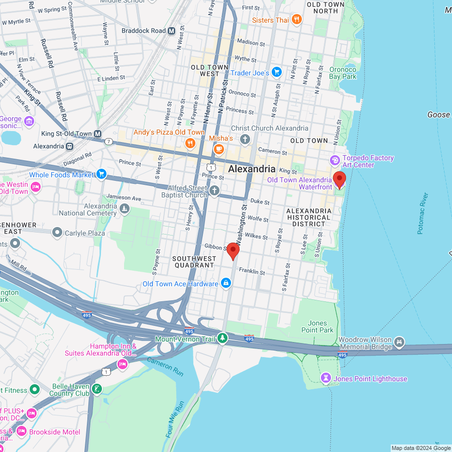 Old Town Alexandria Waterfront to 663 S Washington St thumbnail