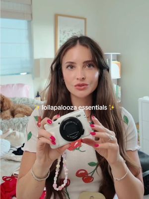 Packing my bag for lolla 🍒🦋 #lollapalooza #lollapalooza2025 #lolla2025 #lolla #whatsinmybag lollapalooza essentials, lol