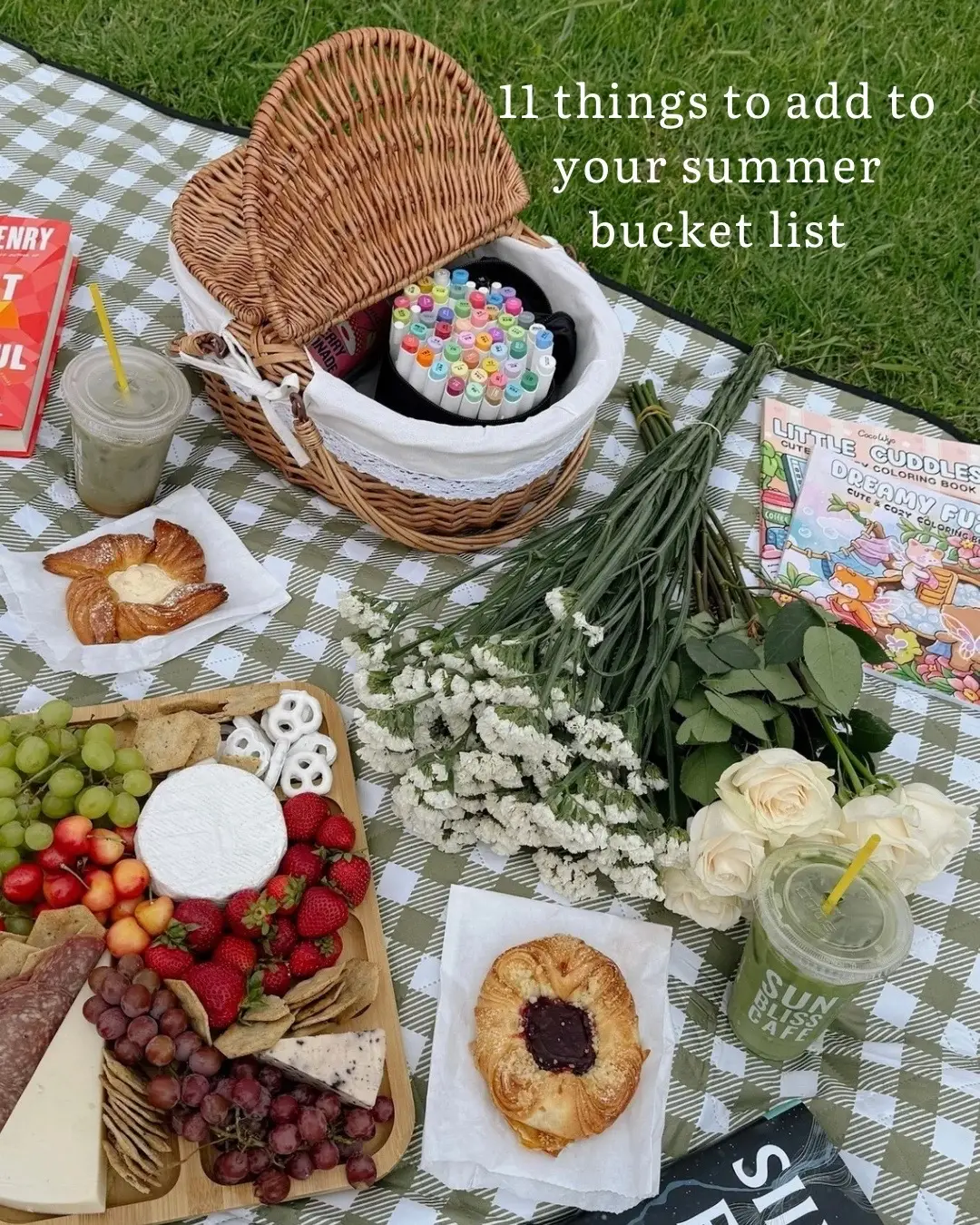 Anything I’m missing? 🌝🩵 #summervibes #summerbucketlist #crafts #girlythings #summerideas #booktok craft ideas, things t