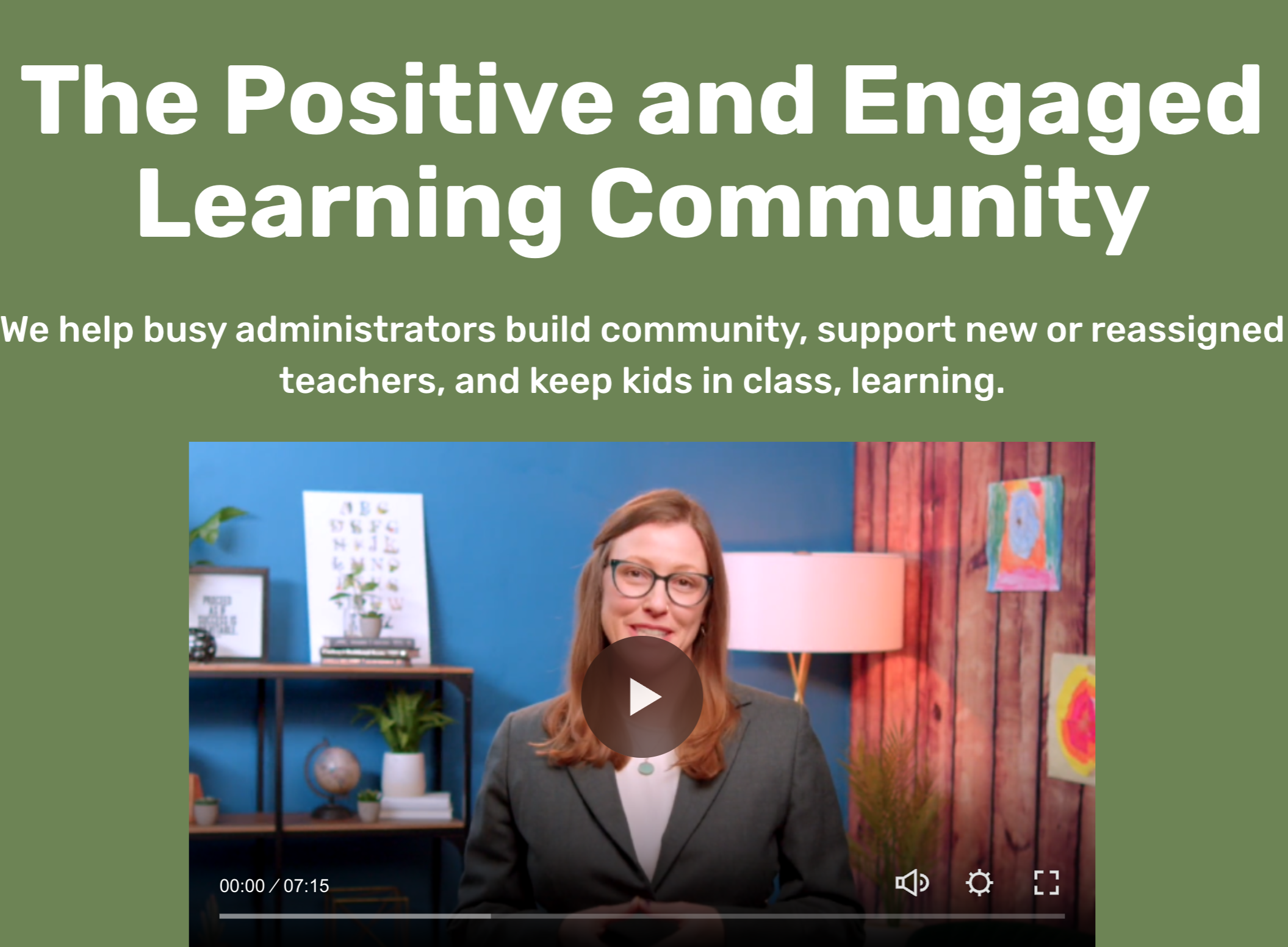 The Positive and Engaged Learning Community thumbnail