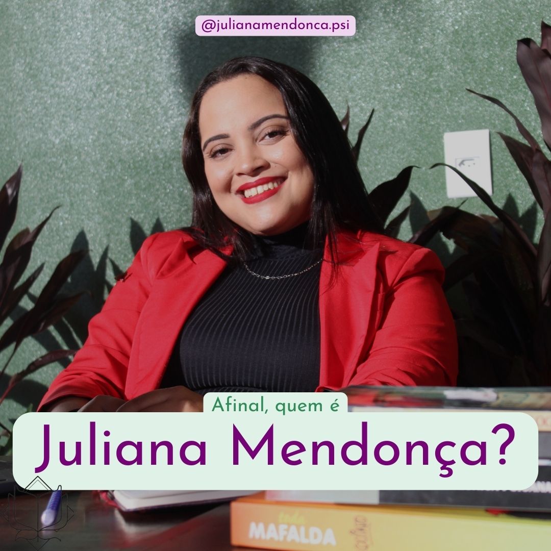 Pode me chamar de Ju, fique à vontade!

Sou Psicóloga Clínica, trabalhando com a psicanálise e suas ligações com a cultu