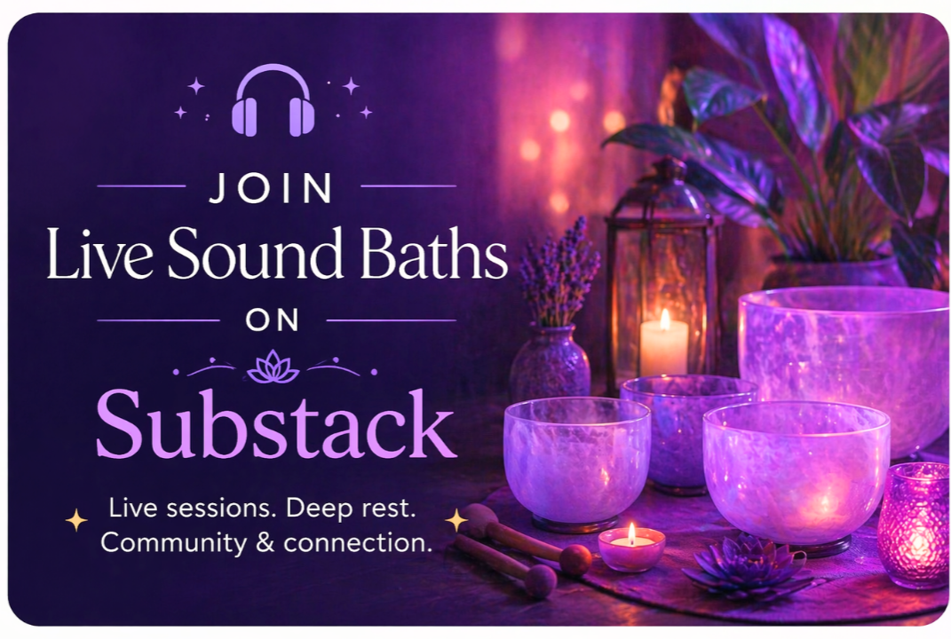 🎧  Join Live Soundbaths thumbnail