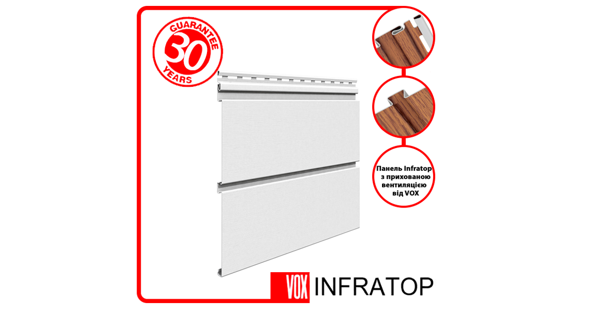 ПАНЕЛЬ СОФИТ VOX INFRATOP SV-09 и SVP-09 2,7М, 0,81М2 thumbnail