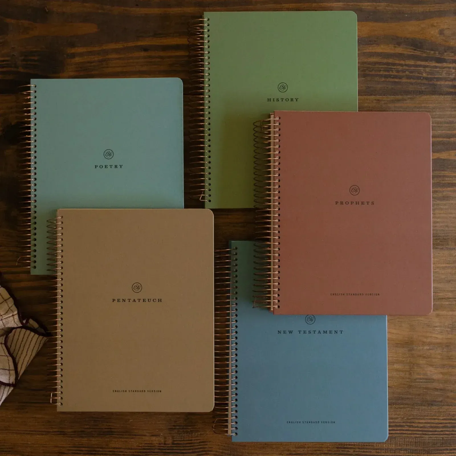 ESV Spiral-Bound Journaling Bible (5-volume Set) thumbnail