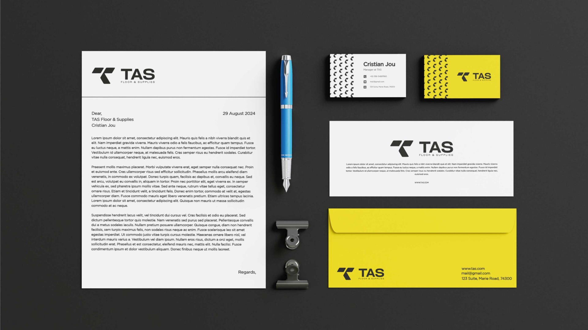 TAS Floor & Supplies | Brand Identity thumbnail
