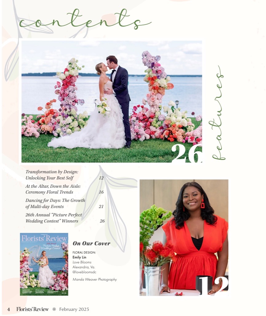 Feb. 2025 Florists' Review Feature - Order Your Copy thumbnail