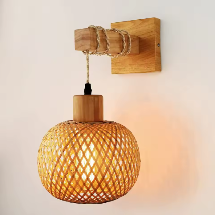 Bamboo Wall Lamp  thumbnail