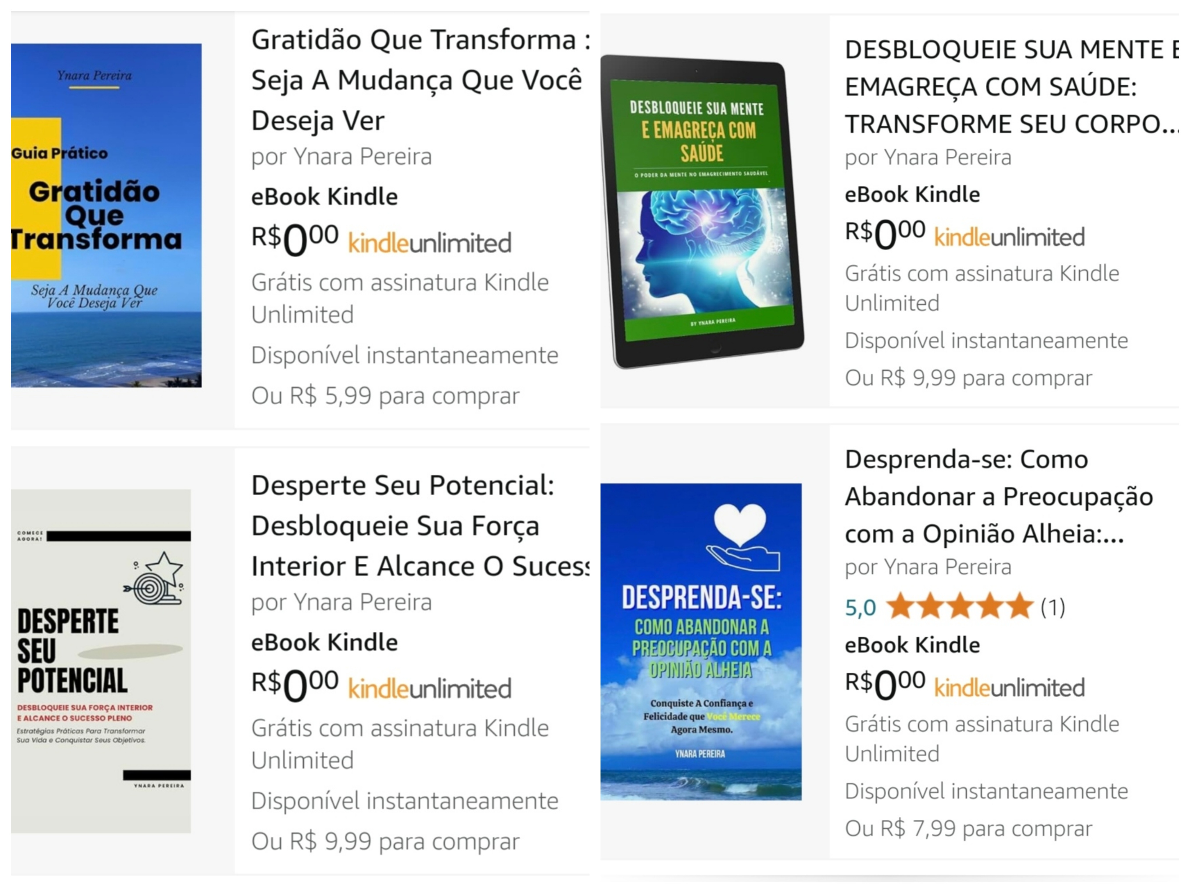 E-books by Ynara Pereira thumbnail