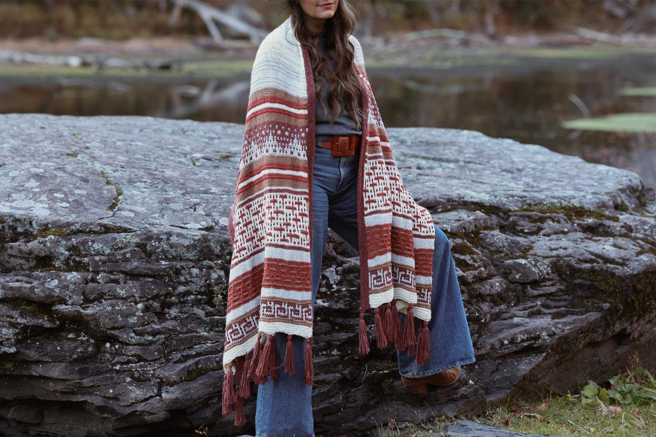 Coast to Coast KAL - Free Knit-Along for the Coast to Coast Wrap thumbnail