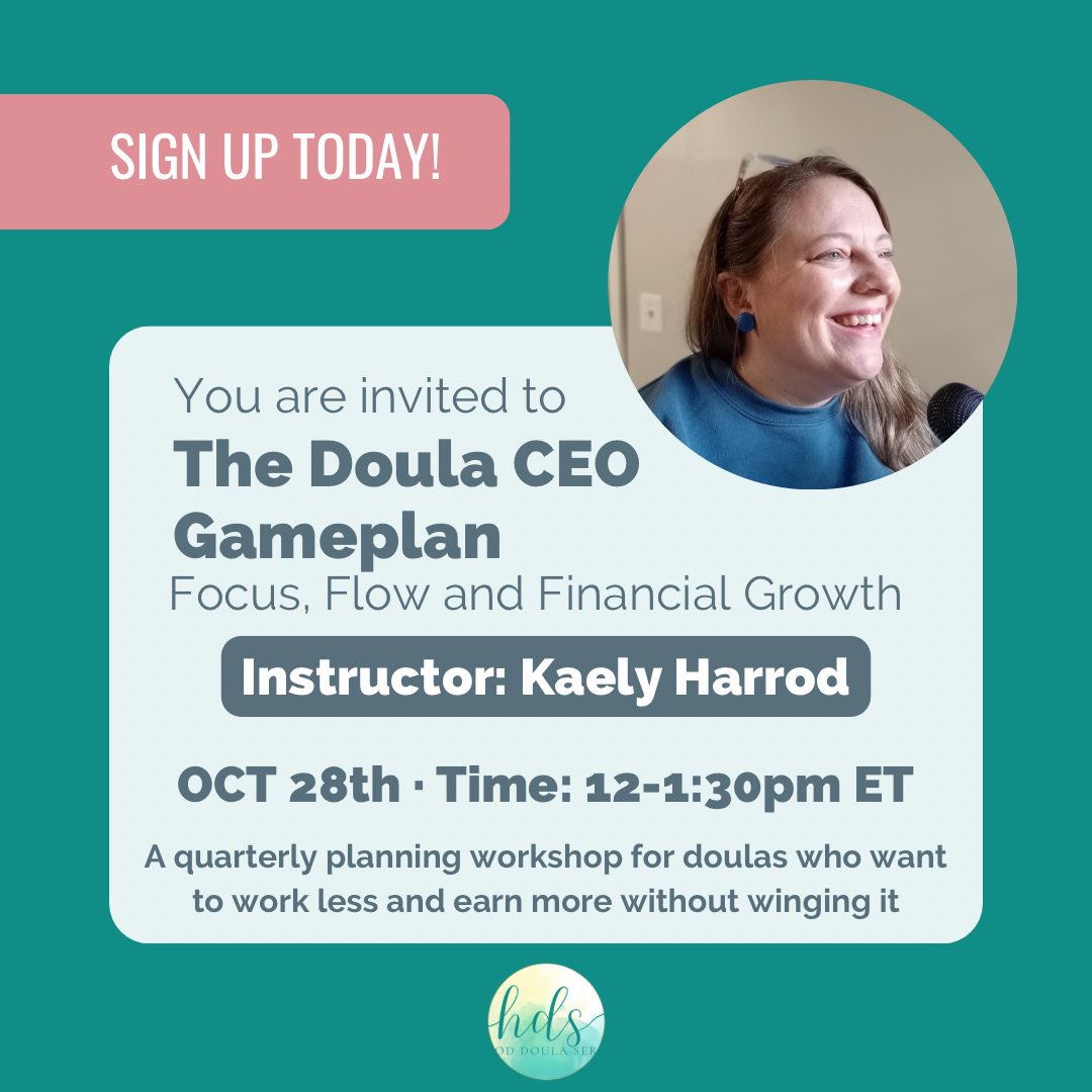 FREE Workshop: The Doula CEO Gameplan Sign Up!  thumbnail