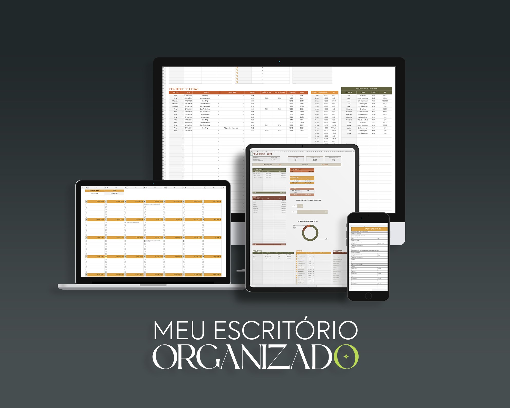 PLANILHA MEU ESCRITÓRIO ORGANIZADO thumbnail