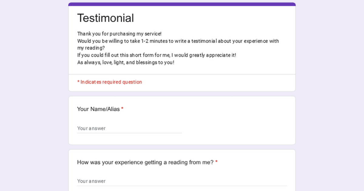 I would love your feedback! thumbnail