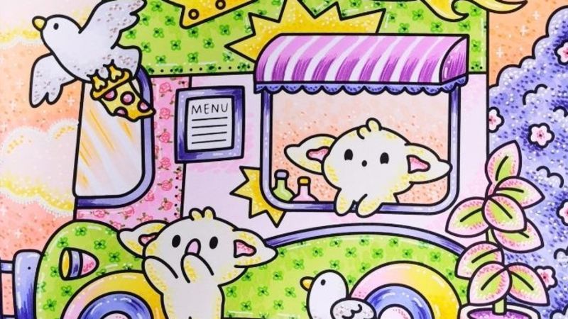 The rise of ‘cozy coloring’: Finding calm in simplicity | CNN thumbnail