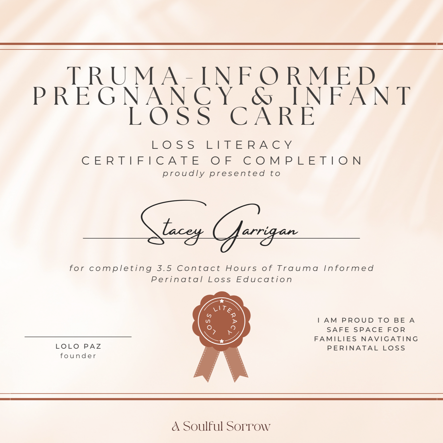 LL Certificate of Completion Request Form thumbnail