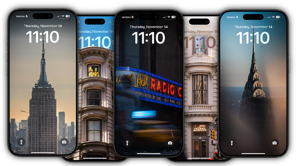 Free NYC Mobile Wallpaper Pack thumbnail