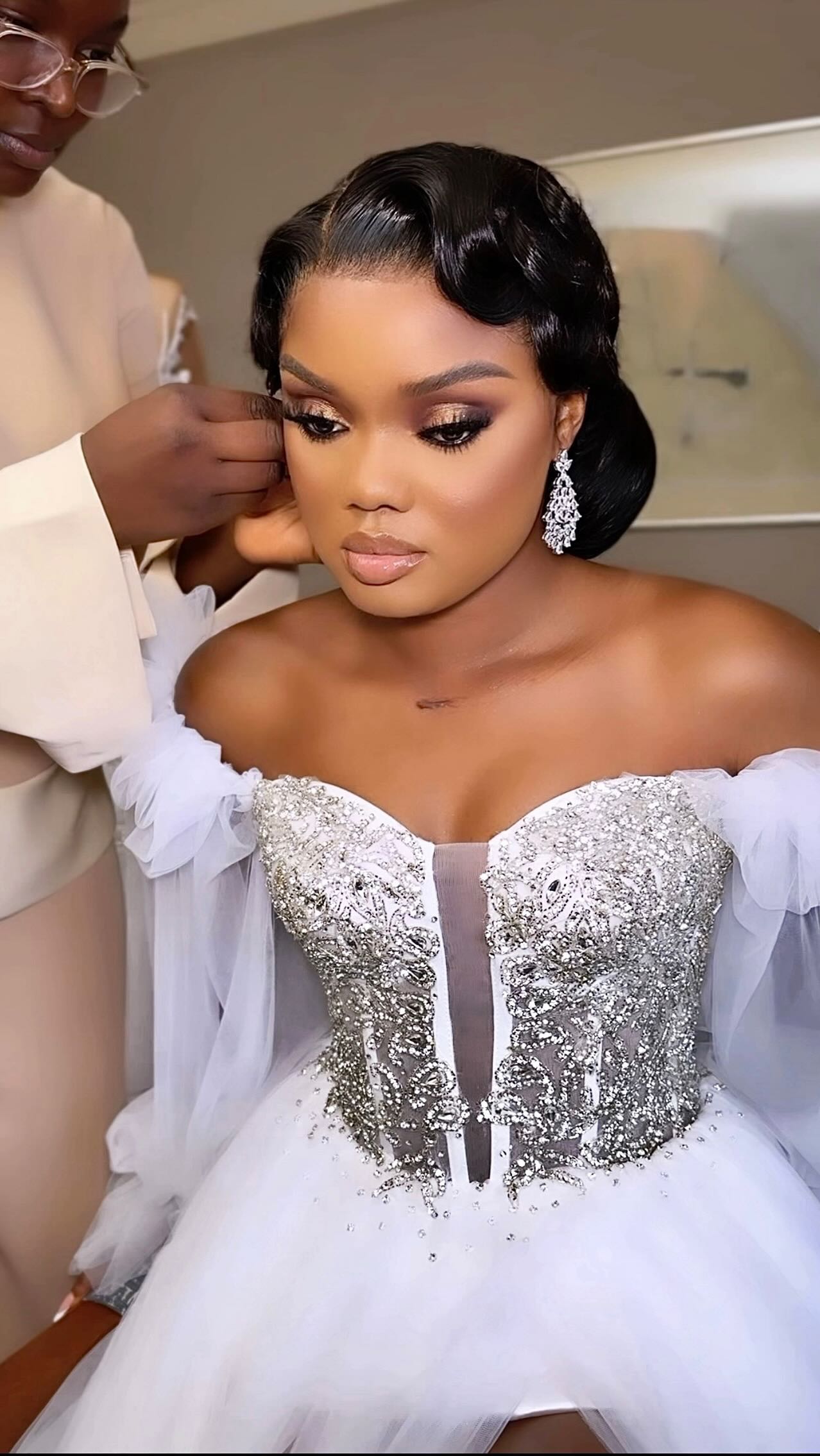 He who finds a wife finds a good thing and obtains favour from the LORD. 

Such a unique choice of hair and makeup explo