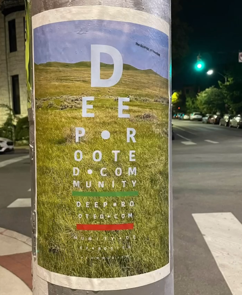 The Ecolcogy of Freedom – group exhibition and broadside campaign October 2024  in Baltimore  thumbnail